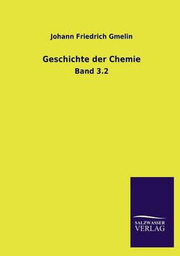 Cover image for Geschichte der Chemie