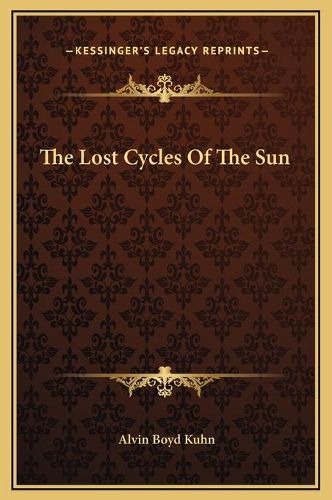 The Lost Cycles of the Sun