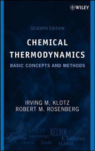 Cover image for Chemical Thermodynamics: Basic Concepts and Methods