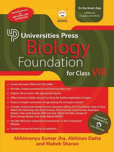 Cover image for Biology Foundation for Class VIII