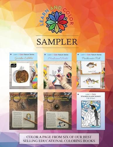 Cover image for Learn & Color Sampler: Color a Page from Our Top Selling Books