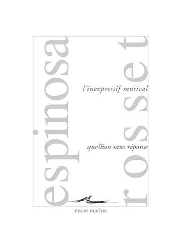 Cover image for L'Inexpressif Musical: Suivi de Question Sans Reponse