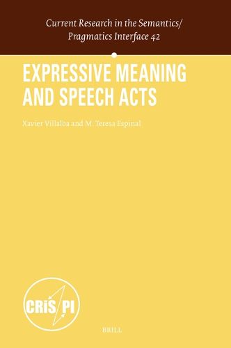 Cover image for Expressive Meaning and Speech Acts