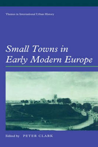 Cover image for Small Towns in Early Modern Europe