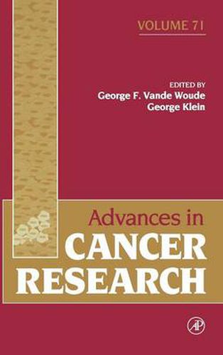 Cover image for Advances in Cancer Research