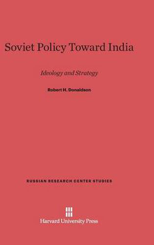 Soviet Policy Toward India