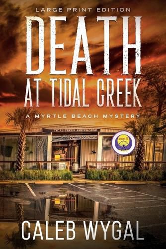 Cover image for Death at Tidal Creek - Large Print Edition