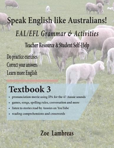 Cover image for Speak English Like Australians! ESL/EFL Grammar & Activities BOOK 3