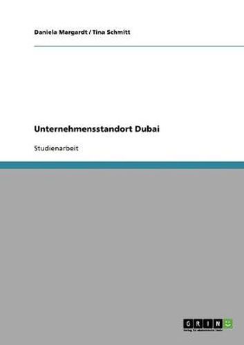 Cover image for Unternehmensstandort Dubai