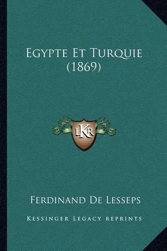 Egypte Et Turquie (1869)