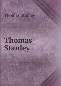 Cover image for Thomas Stanley