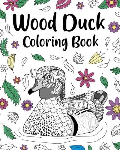Cover image for Wood Duck Coloring Book