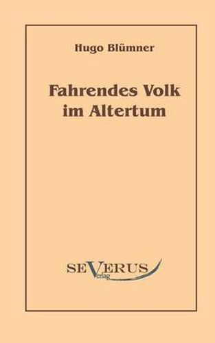 Cover image for Fahrendes Volk im Altertum