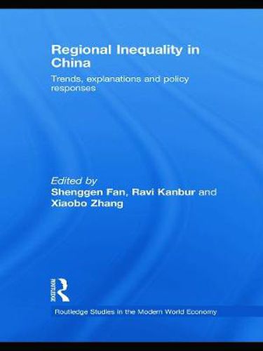 Cover image for Regional Inequality in China: Trends, Explanations and Policy Responses