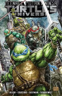 Cover image for Teenage Mutant Ninja Turtles Universe, Vol. 1: The War to Come