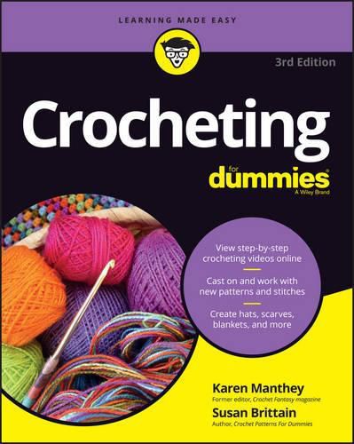 Cover image for Crocheting For Dummies with Online Videos