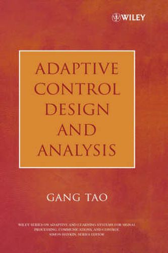 Cover image for Adaptive Control Design and Analysis