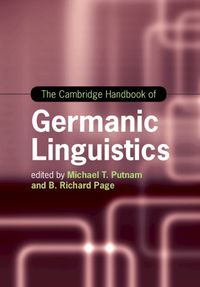 Cover image for The Cambridge Handbook of Germanic Linguistics