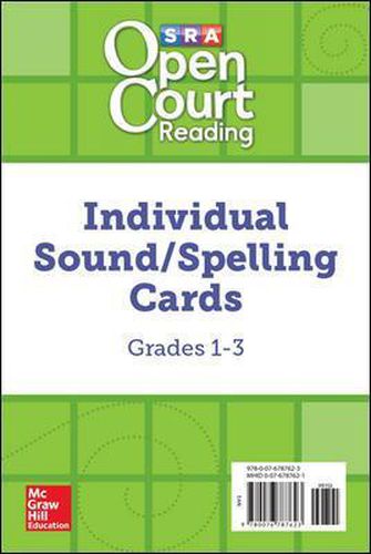 Cover image for Open Court Reading Grades 1-3 Individual Sound/Spelling Cards