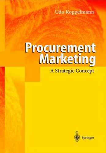 Cover image for Procurement Marketing: A Strategic Concept
