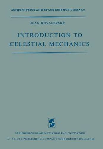 Cover image for Introduction to Celestial Mechanics