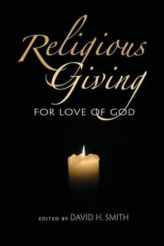 Cover image for Religious Giving: For Love of God