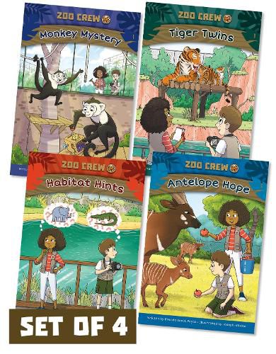 Cover image for Zoo Crew (Set of 4)