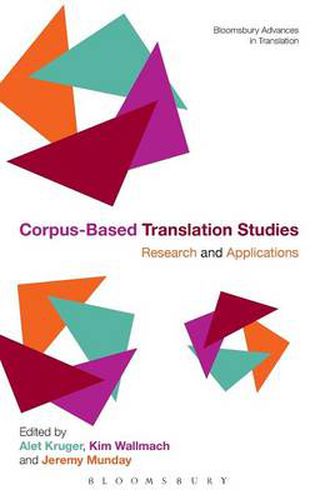 Cover image for Corpus-Based Translation Studies: Research and Applications