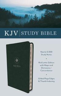 Cover image for The KJV Study Bible (Indexed) [Evergreen Fog]