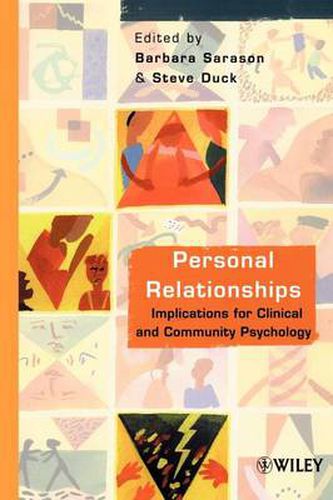 Cover image for Personal Relationships: Implications for Clinical and Community Psychology