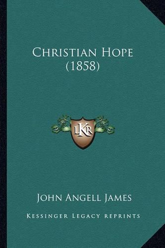 Cover image for Christian Hope (1858)