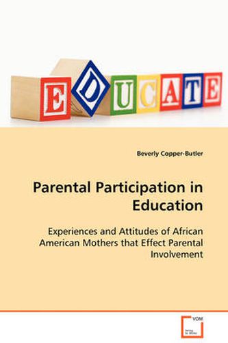 Cover image for Parental Participation in Education