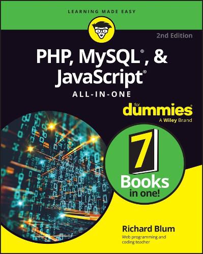 Cover image for PHP, MySQL, & JavaScript All-In-One For Dummies