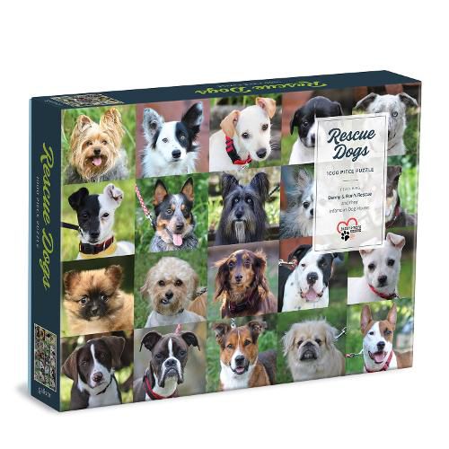 Cover image for Rescue Dogs 1000 Piece Puzzle