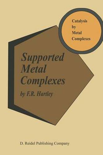 Cover image for Supported Metal Complexes: A New Generation of Catalysts