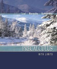 Cover image for Precalculus with Limits