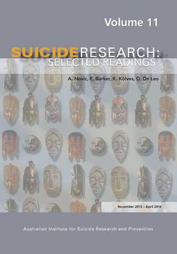 Cover image for Suicide Research: Selected Readings Volume 11