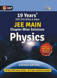 Cover image for Physics Galaxy 2021: JEE Main Physics - 19 Years' Chapter-Wise Solutions (2002-2020)