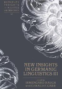 Cover image for New Insights in Germanic Linguistics III