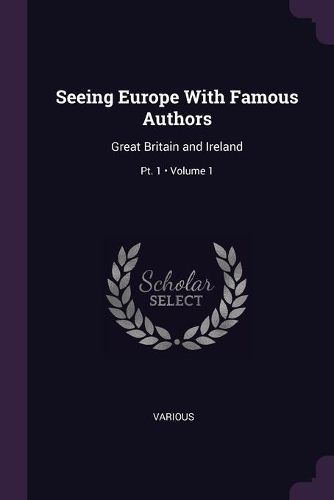 Cover image for Seeing Europe With Famous Authors