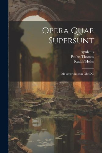 Cover image for Opera Quae Supersunt