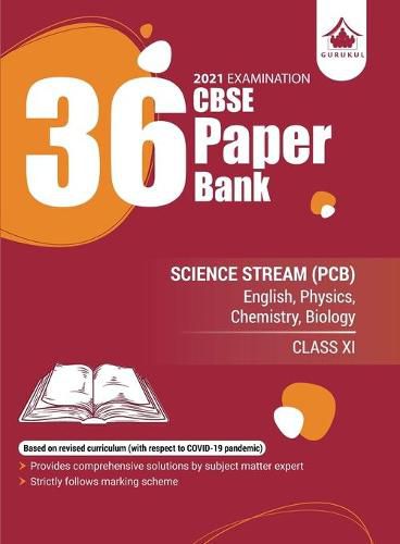 Cover image for 36 Paper Bank (PCB): CBSE Class 11 for 2021 Examination