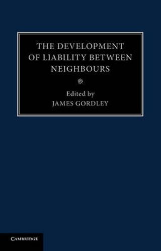 Cover image for The Development of Liability between Neighbours