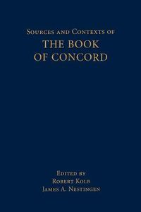 Cover image for Sources and Contexts of the Book of Concord