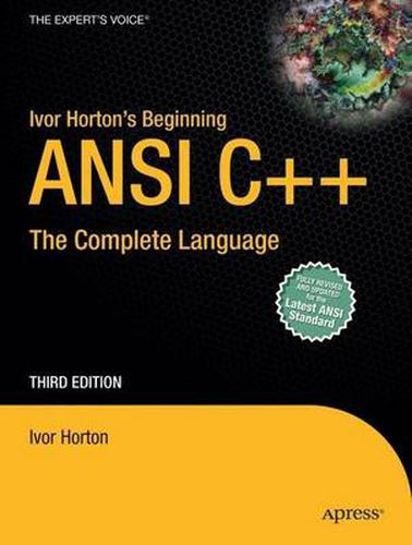 Cover image for Ivor Horton's Beginning ANSI C++: The Complete Language