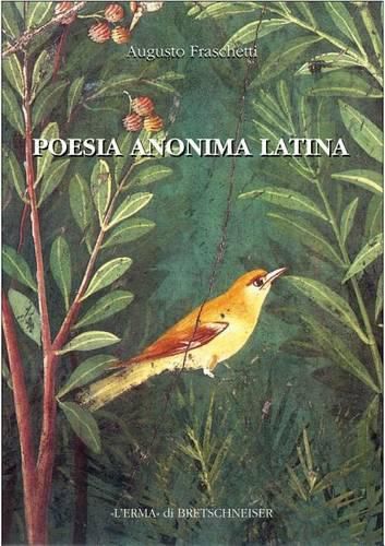 Cover image for Poesia Anonima Latina