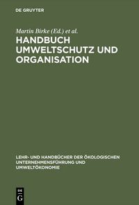 Cover image for Handbuch Umweltschutz und Organisation