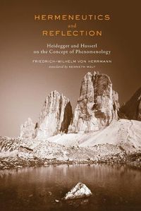 Cover image for Hermeneutics and Reflection: Heidegger and Husserl on the Concept of Phenomenology