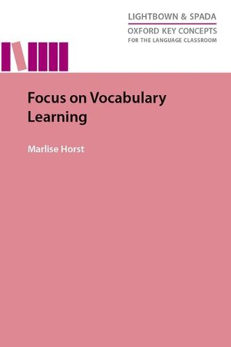 Cover image for Focus on Vocabulary Learning