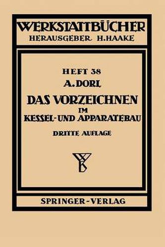 Cover image for Das Vorzeichnen im Kessel- und Apparatebau